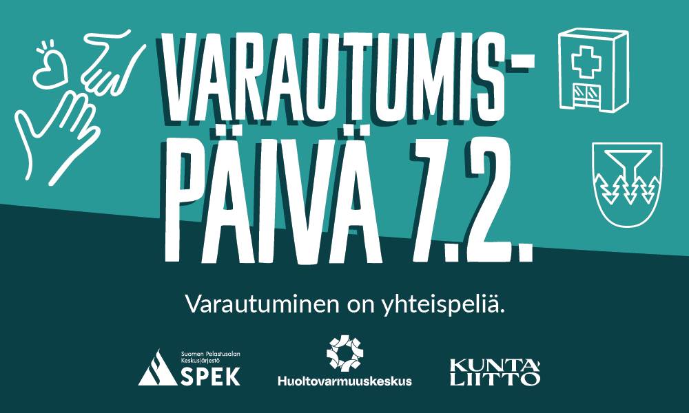 Varautuminen on yhteispeliä.