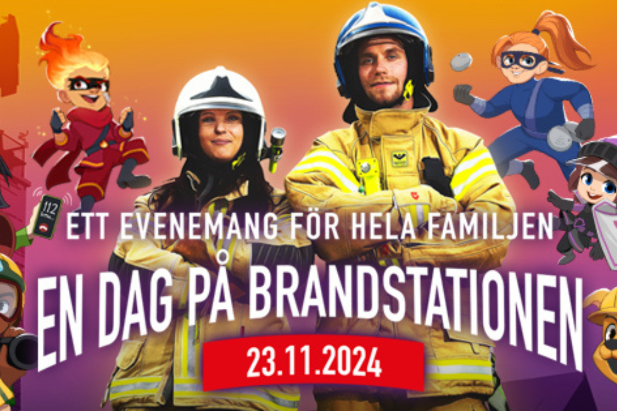 Ett evenemang för hela familjen en dag på brandstationen 23.11.2024.